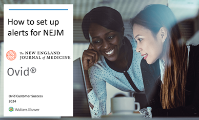 How to setup alerts for NEJM